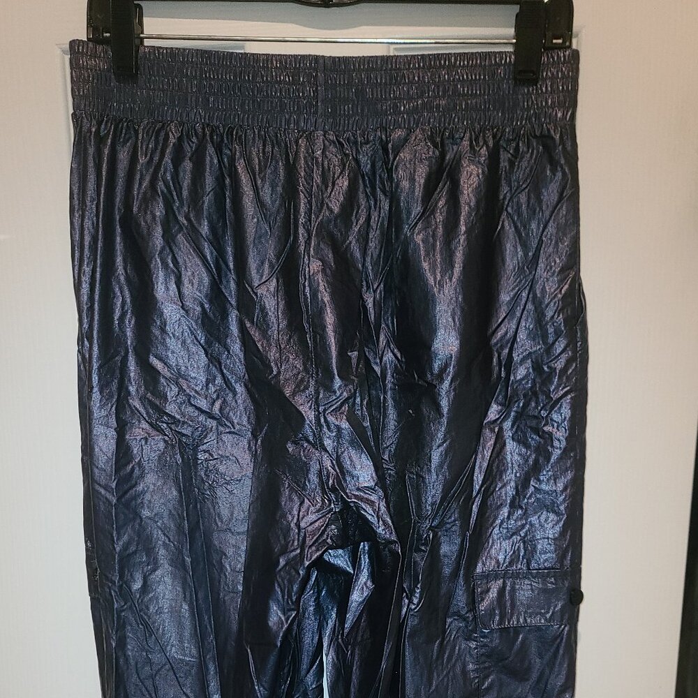 Victoria's Secret Sport Shiny Blue Pants